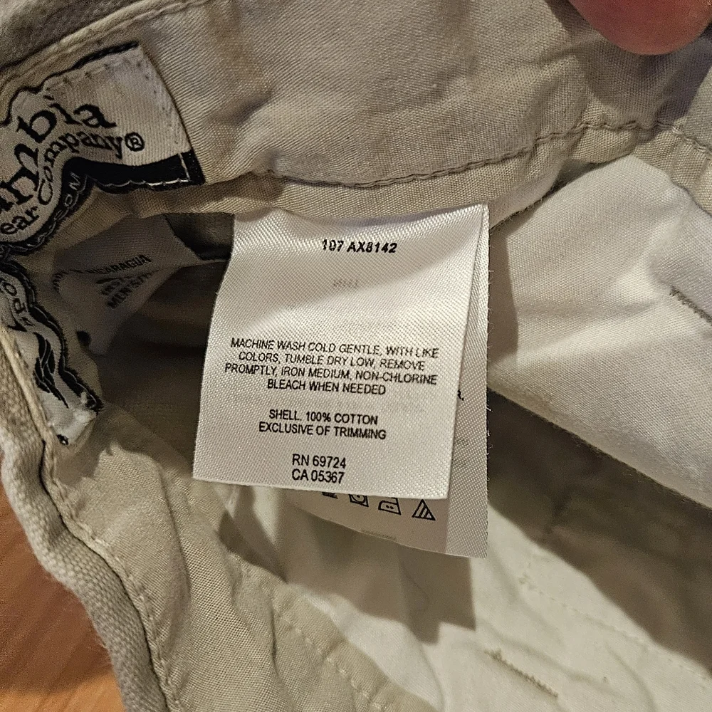 Columbia Sportswear 8oz Granite Cloth Active  Utility pants 42x27